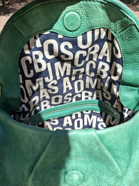 Marc By Marc Jacobs Emerald Green Leather Classic Q Natasha Crossbody Bag - Picture 9 of 16